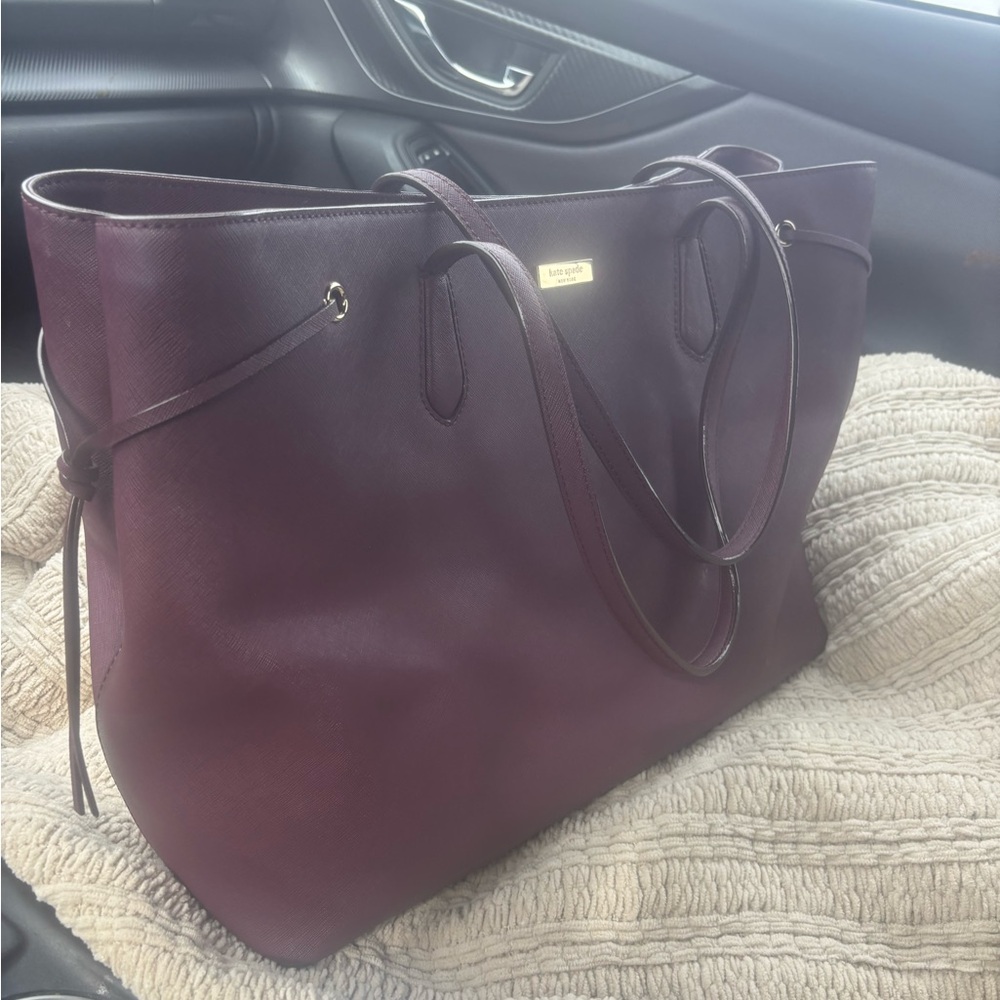 Kate Spade Deep Purple Tote Bag